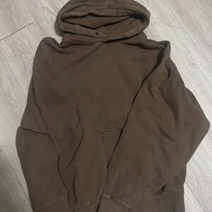 Civil regime Classic Solid Brown Pullover Hoodie